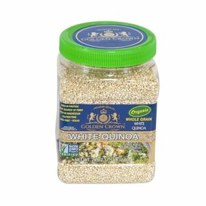 Golden Crown Organic White Quinoa 24 oz (1.5 lb)